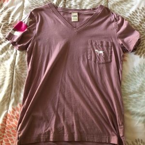 PINK purple T-shirt